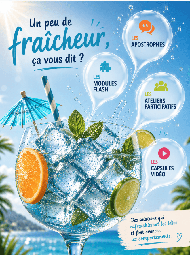 Un peu de fraîcheur, ça vous dit ?